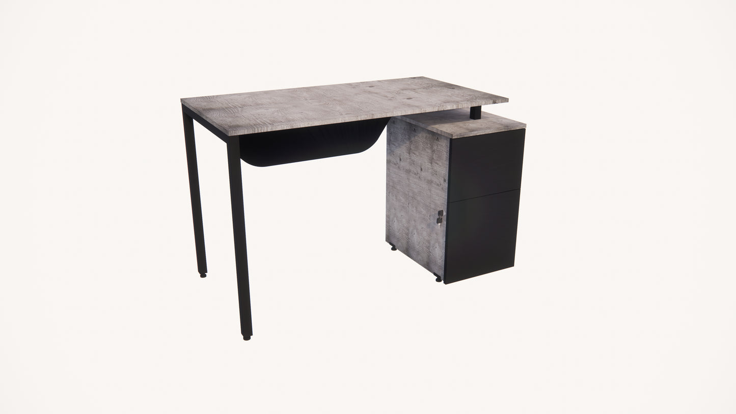 ESCRITORIO RECTANGULAR SECRETARIAL DE 1.60 MTS (402-23)