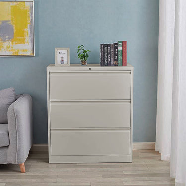 ARCHIVERO METALICO HORIZONTAL DE 3 GAVETAS