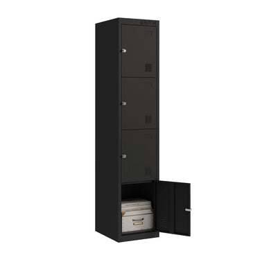 LOCKER METALICO 4 PUERTAS