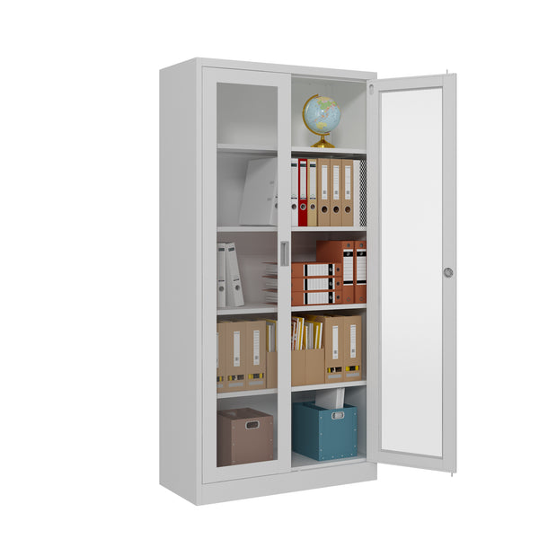 GABINETE METALICO CON CRISTAL