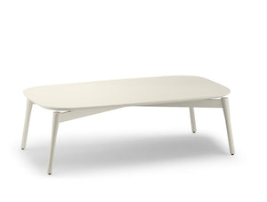 MESA EN FORMA RECTANGULAR CON BASE DE MADERA