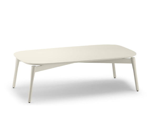 MESA EN FORMA RECTANGULAR CON BASE DE MADERA