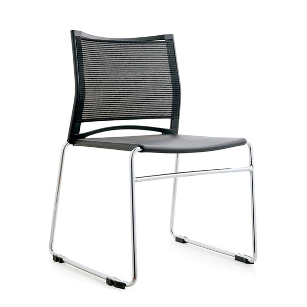 SILLA DE VISITA STELLA MALLA/ PLASTICO (CM836N)