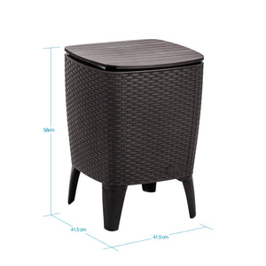 Mesa Taburete Con Cooler Integrado