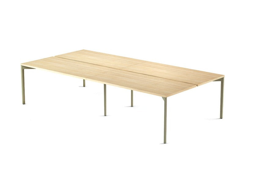 MESA RECTANGULAR HEXA PARA SALA DE JUNTAS