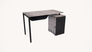 ESCRITORIO RECTANGULAR SECRETARIAL DE 1.60 MTS (402-23)