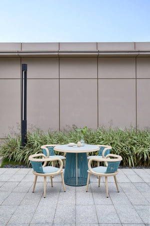 COMEDOR CIRCULAR CON 4 SILLAS (3270CI)