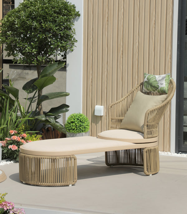 SILLON CAMASTRO CON ALMOHADAS GRIS (6255)