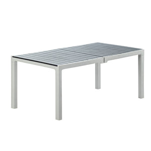 Mesa Minimalista Rectangular En Polipropileno