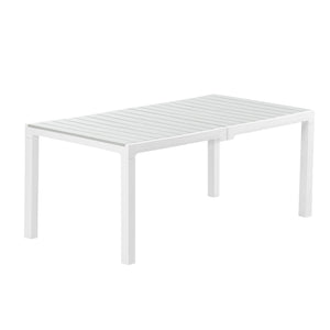 Mesa Minimalista Rectangular En Polipropileno