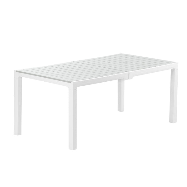Mesa Minimalista Rectangular En Polipropileno