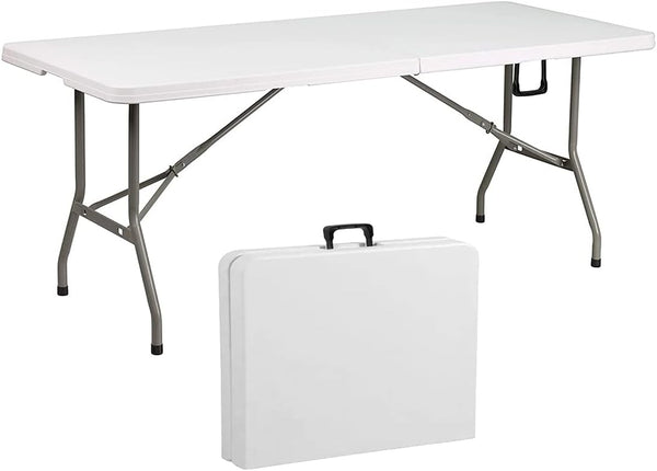 Mesa blanca tipo fiesta