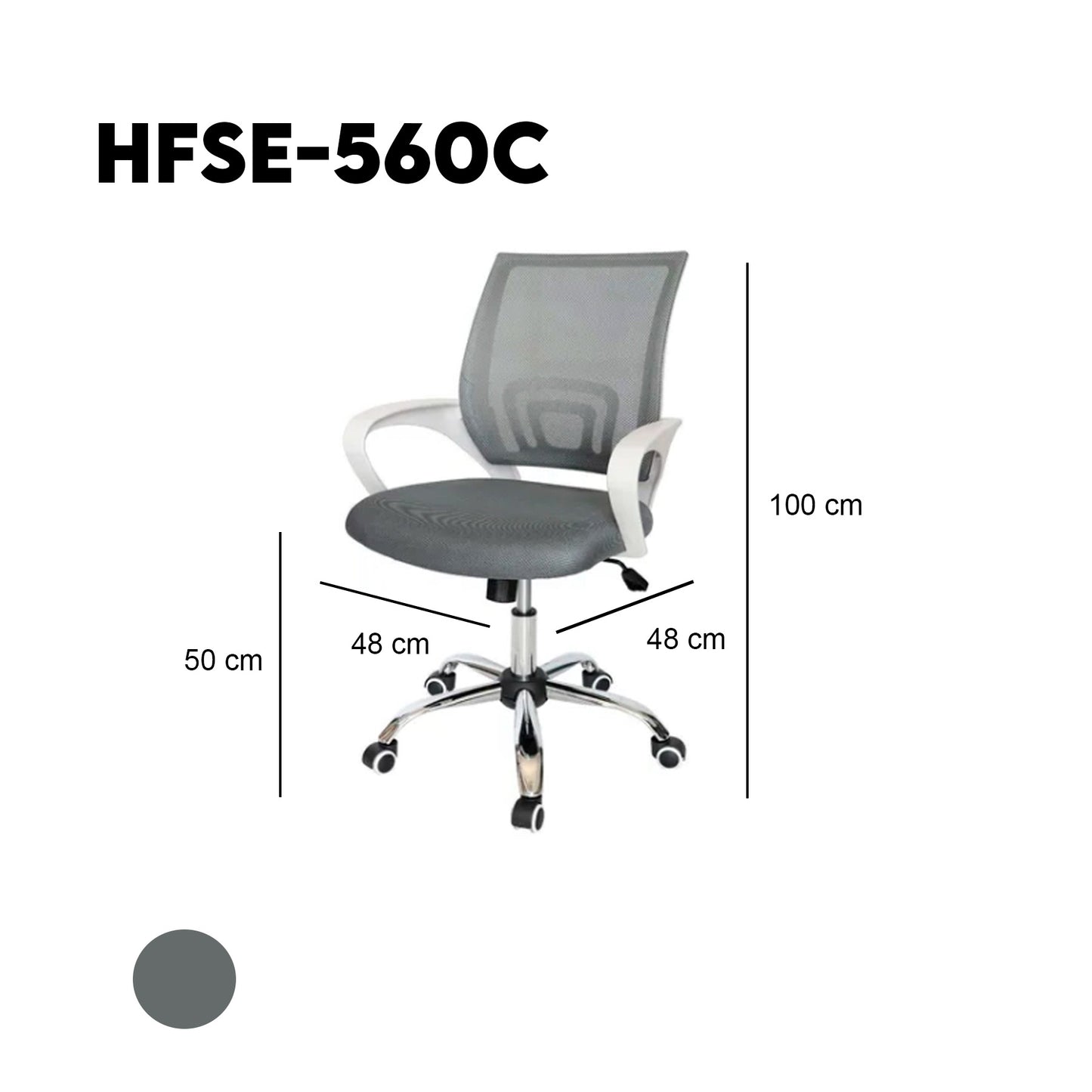 SILLA SECRETARIAL (HFSE-560C)