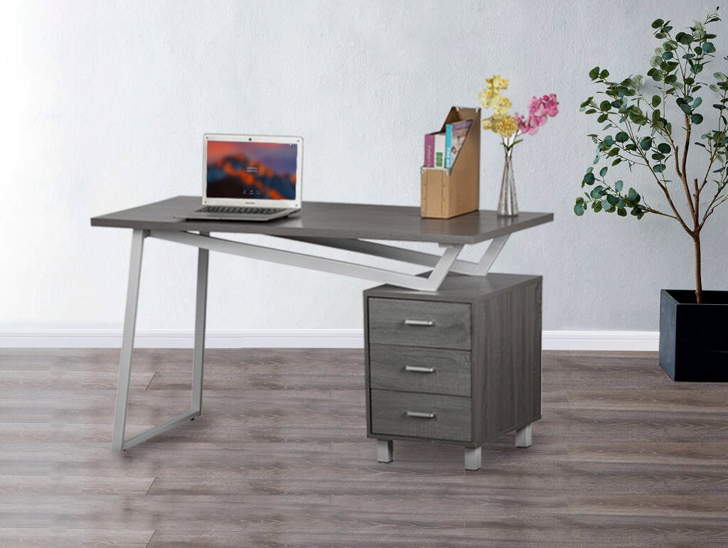 ESCRITORIO CON PEDESTAL - manueldelgado