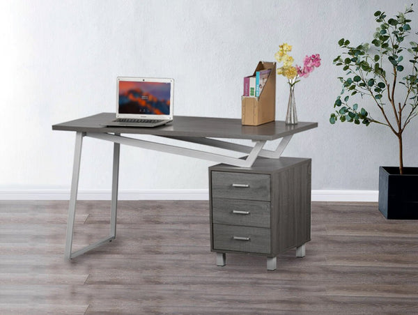 ESCRITORIO CON PEDESTAL